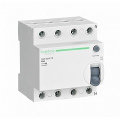 УЗО 40А 4 полюса 30мА тип-A 400В City9 Set Systeme Electric (Schneider)