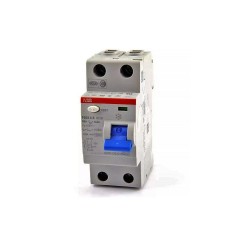 УЗО ABB F202 A S-63/0,3 2-х полюсное тип A S селективное 63A 300mA 2 модуля (ВДТ) 2CSF202201R3630