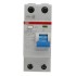 УЗО ABB F202 AC-40/0,03 2-х полюсное тип AC 40A 30mA 2 модуля (ВДТ) 2CSF202001R1400