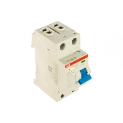 УЗО ABB F202 AC-40/0,3 2-х полюсное тип AC 40A 300mA 2 модуля (ВДТ) 2CSF202001R3400