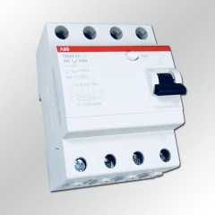 УЗО ABB F204 AC-63/0,03 4-х полюсное тип AC 63A 30mA 4 модуля (ВДТ) 2CSF204001R1630