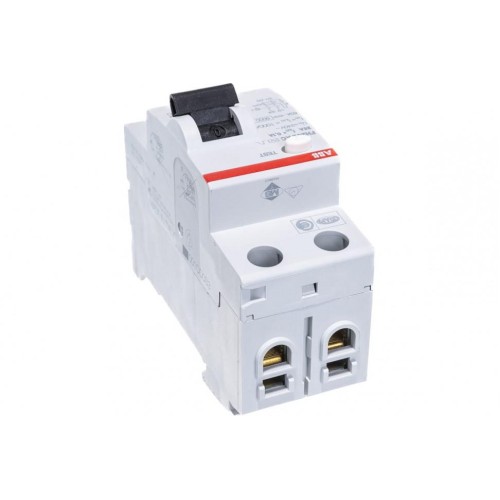 УЗО ABB FH202 AC-25/0,1 2-х полюсное тип AC 25A 100mA 2 модуля (ВДТ) 2CSF202006R2250