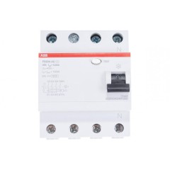 УЗО ABB FH204 AC-25/0,03 4-х полюсное тип AC 25A 30mA 4 модуля 2CSF204002R1250 (ВДТ) 2CSF204004R1250