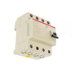УЗО ABB FH204 AC-63/0,1 4-х полюсное тип AC 63A 100mA 4 модуля (ВДТ) 2CSF204006R2630