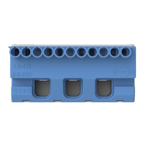 Клеммник самозажимной ABB N11x4+3x25мм ZK113B 1SPE007715F9704