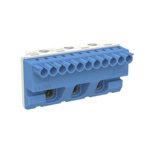 Клеммник самозажимной ABB N11x4+3x25мм ZK113B 1SPE007715F9704