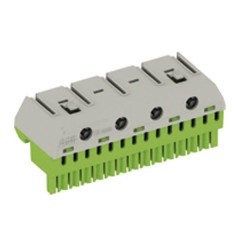 Клеммник самозажимной ABB PE 14x4+4x25мм ZK144G 1SPE007715F9715