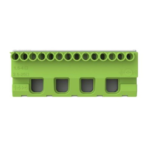 Клеммник самозажимной ABB PE 14x4+4x25мм ZK144G 1SPE007715F9715