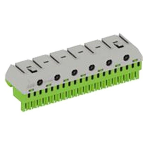 Клеммник самозажимной ABB PE 20x4+6x25мм ZK206G 1SPE007715F9717
