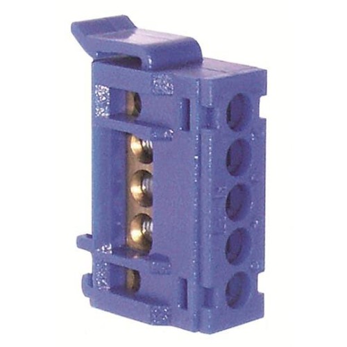 ZK507 Клемник (шина) АВВ на DIN-рейку на 5 присоединений N 3x16мм2 + 2x10мм2 63А