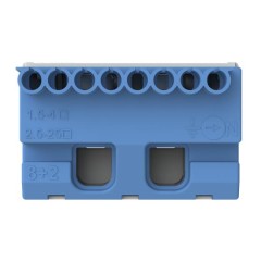 Клеммник самозажимной ABB N8x4+2x25 мм ZK82B 1SPE007715F9703