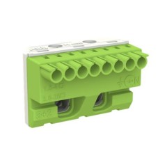 Клеммник самозажимной ABB PE 8x4+2x25мм ZK82G 1SPE007715F9713